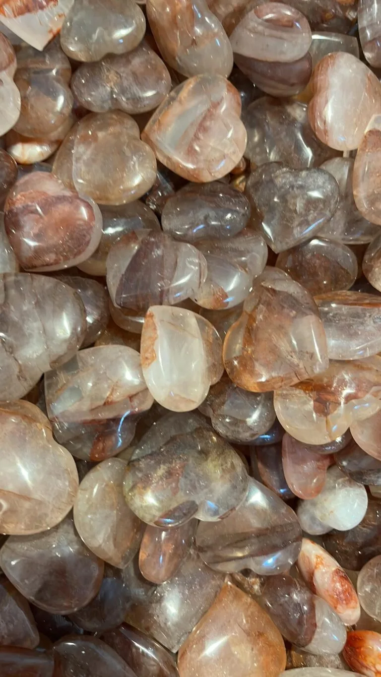 Quartz hématoïde rouge