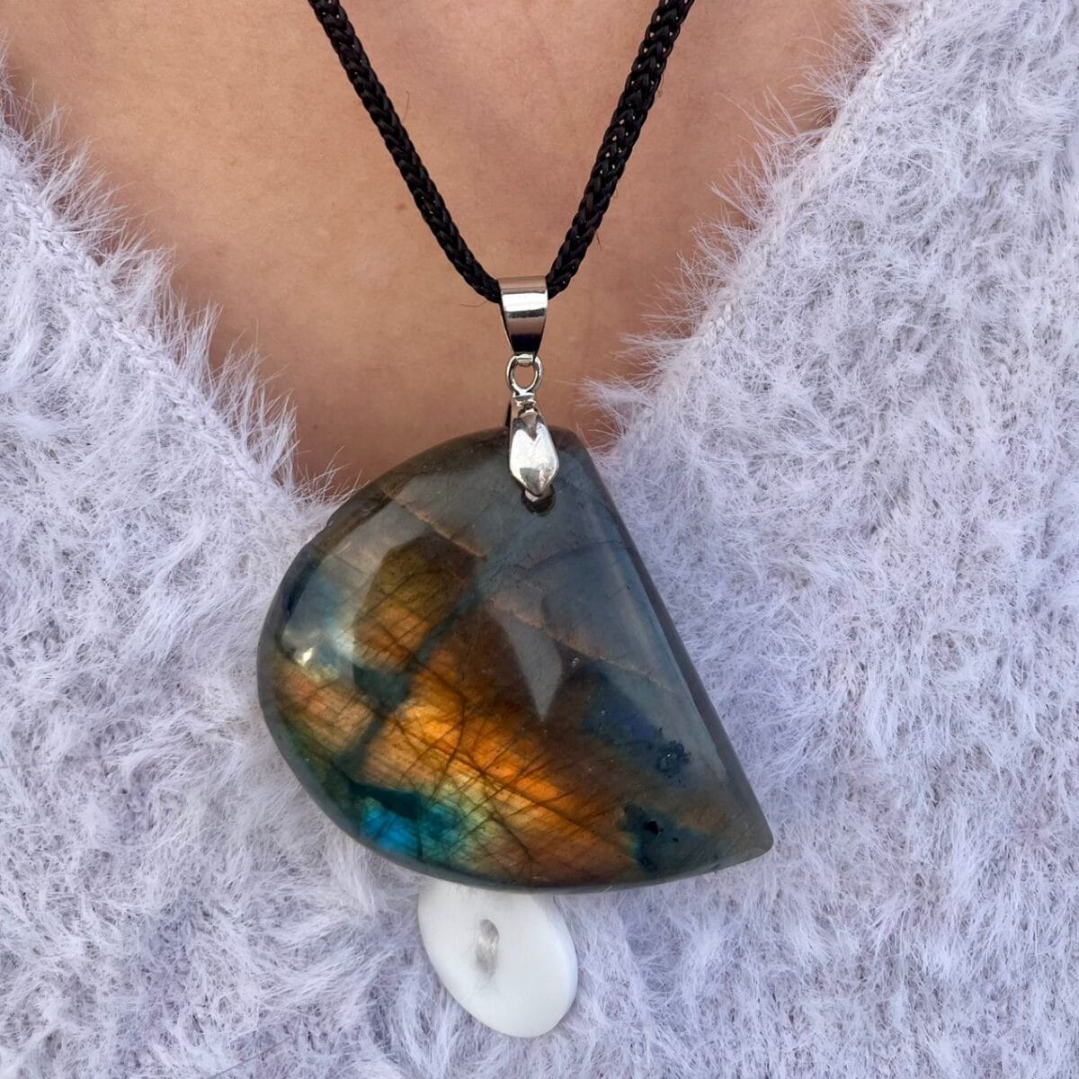 Collier en Labradorite