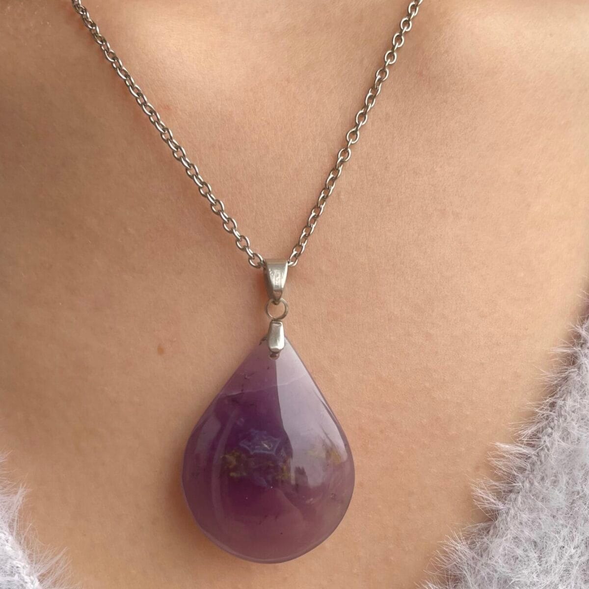 Pendentif en Améthyste