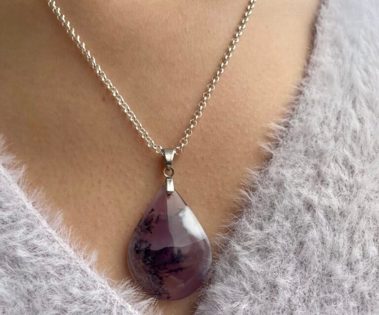 Pendentif en Améthyste (goutte)