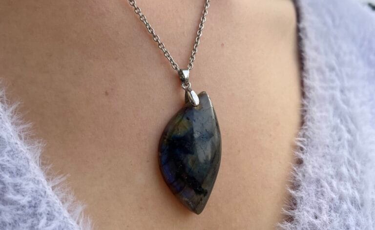 Pendentif en Labradorite