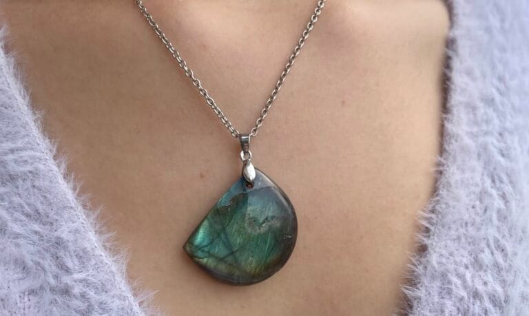 Pendentif en Labradorite