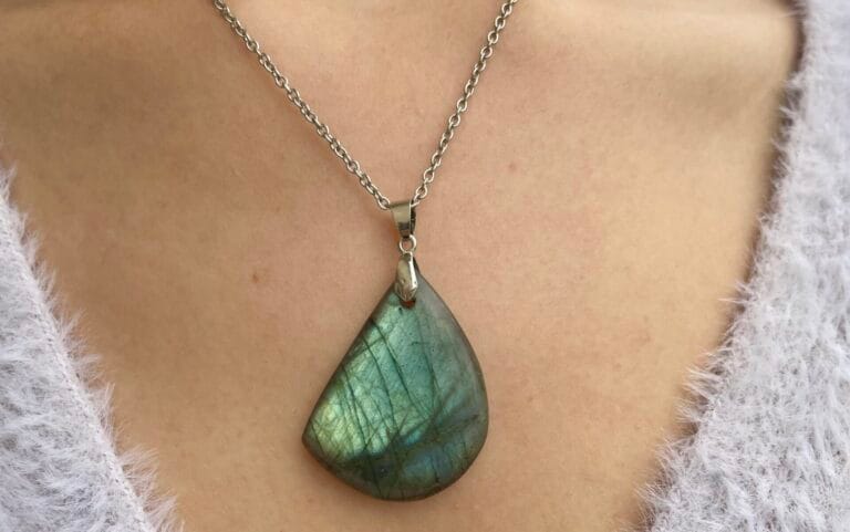 Pendentif en Labradorite