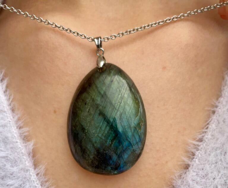 Pendentif en Labradorite