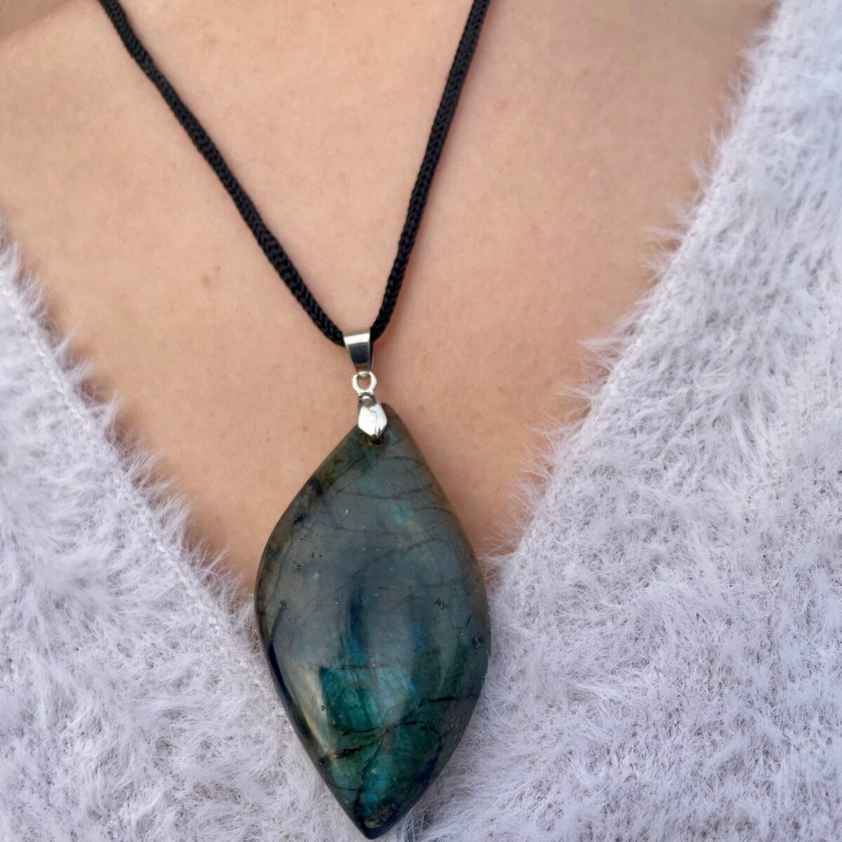 Pendentif en Labradorite