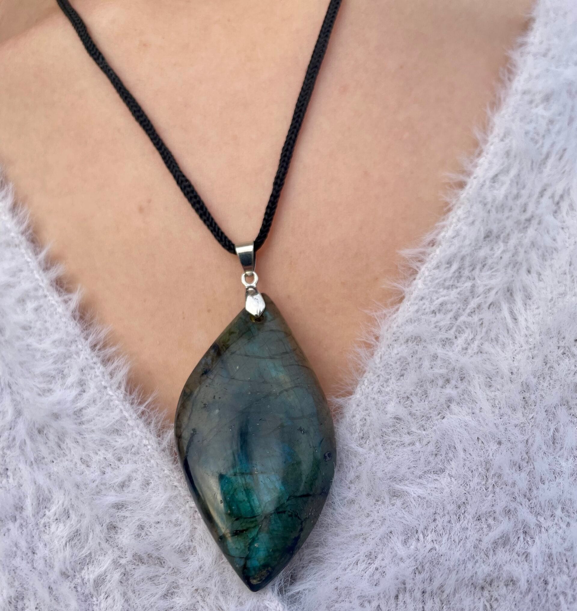 Pendentif en Labradorite