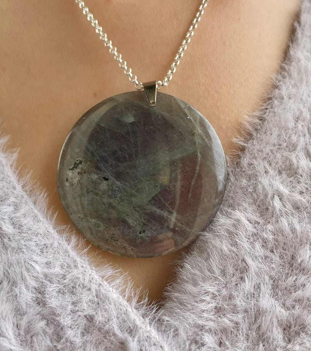 Pendentif en Labradorite