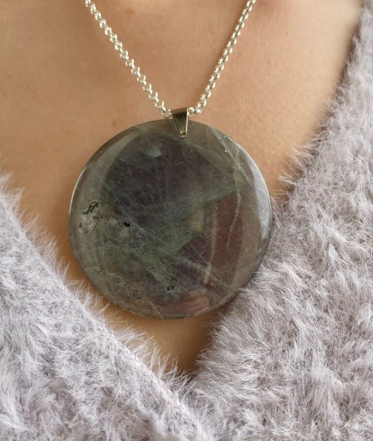 Pendentif en Labradorite