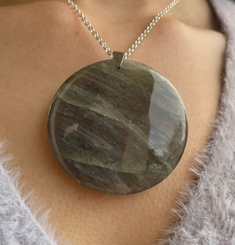 Pendentif en Labradorite