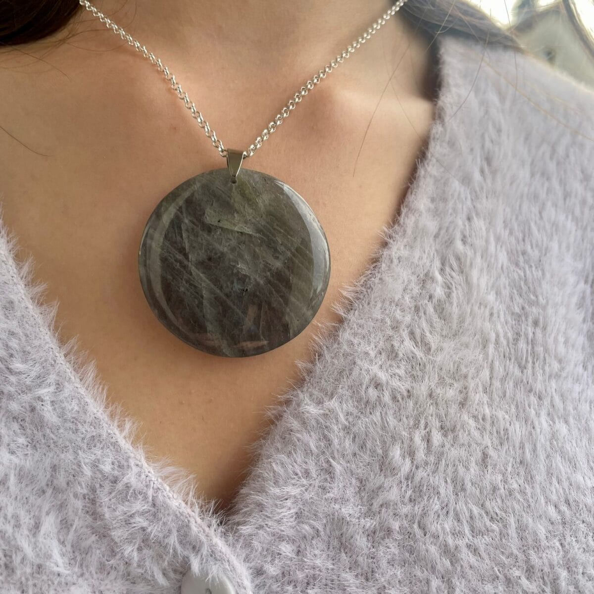 Pendentif en Labradorite