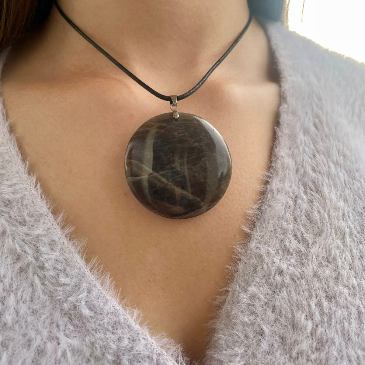 Pendentif en Labradorite