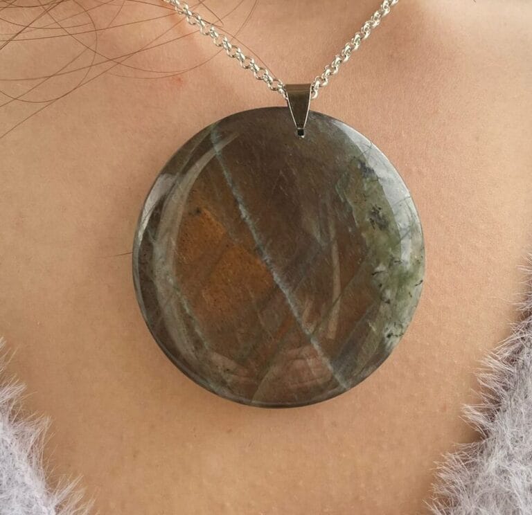 Pendentif en Labradorite