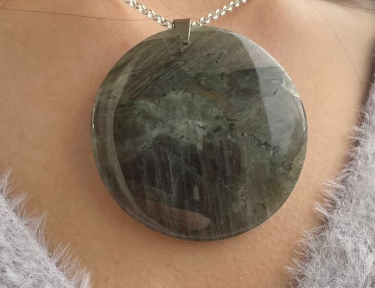 Pendentif en Labradorite