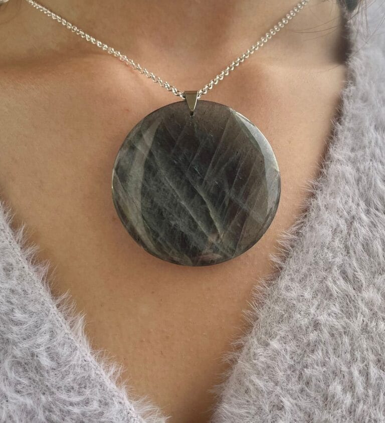 Pendentif en Labradorite