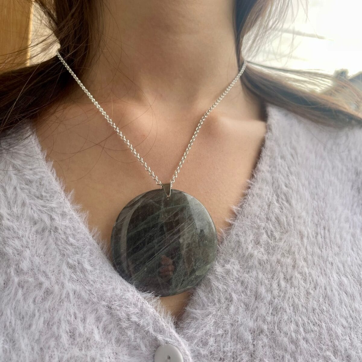 Pendentif en Labradorite